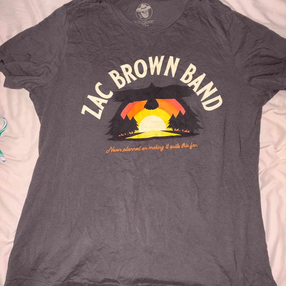 Zac brown band tour shirt